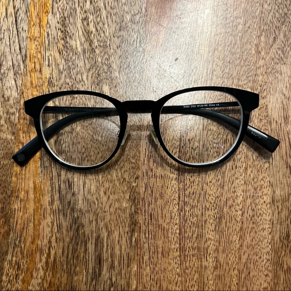 Warby Parker Rigby Glasses Black Ink